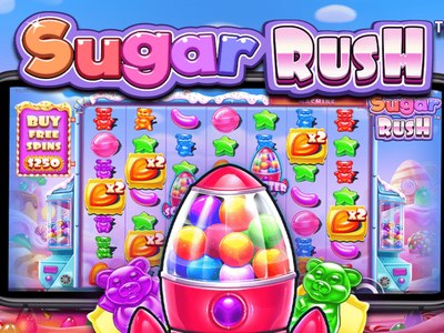Sugar Rush — Каскадная сетка 7×7 от Pragmatic Play с липкими множителями и 15 фриспинов